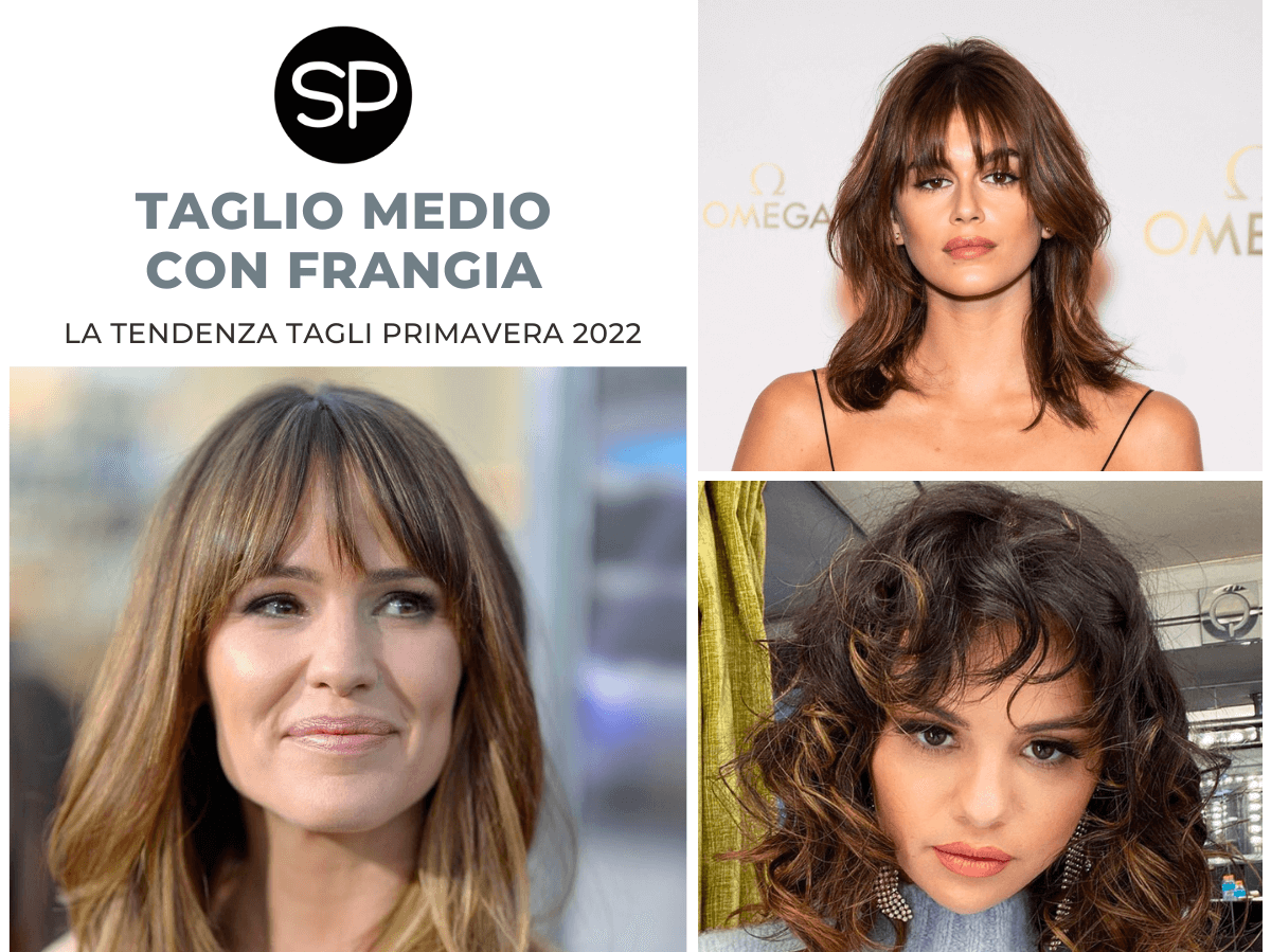 Taglio Medio con Frangia: la Tendenza Tagli Primavera 2022