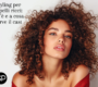 styling per capelli ricci 90x80